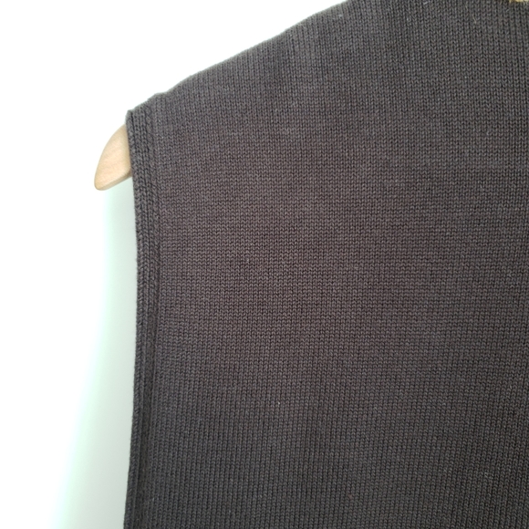 Chicos Faux Fur Leopard Print Vest NWT - Picture 7 of 12